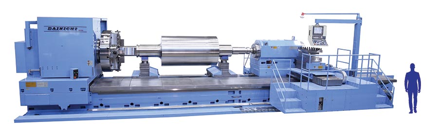 Dainichi DRNC Series Roll Lathe