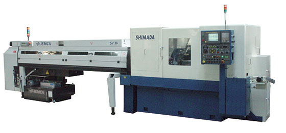 Shimada B6 Series Cam-Less 6-Spindle Automatic Bar Machine